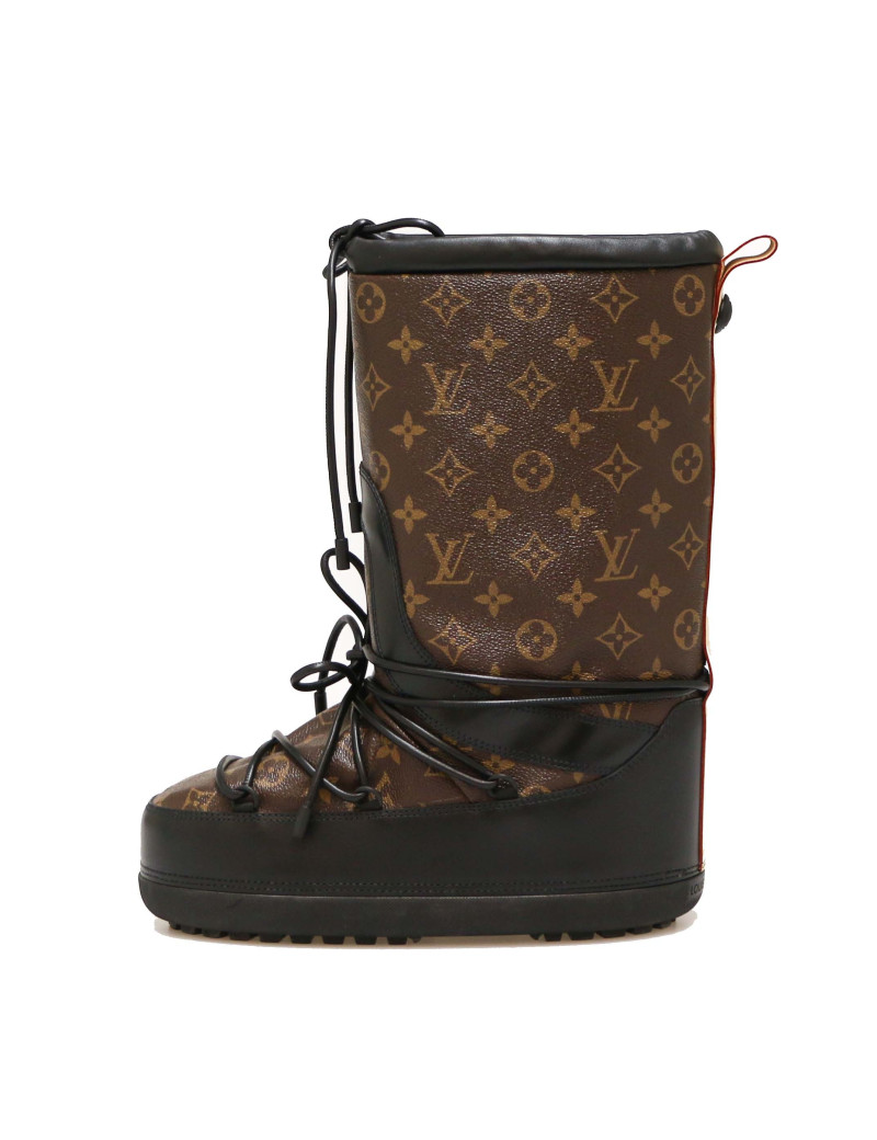 Boots T 30 LOUIS VUITTON toile Monogram