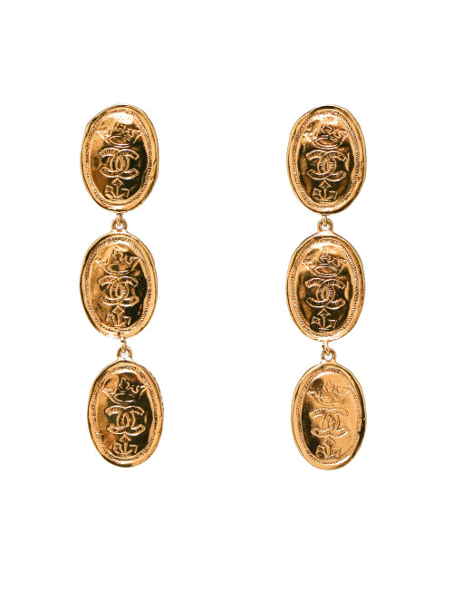 Clips pendants CHANEL vintage