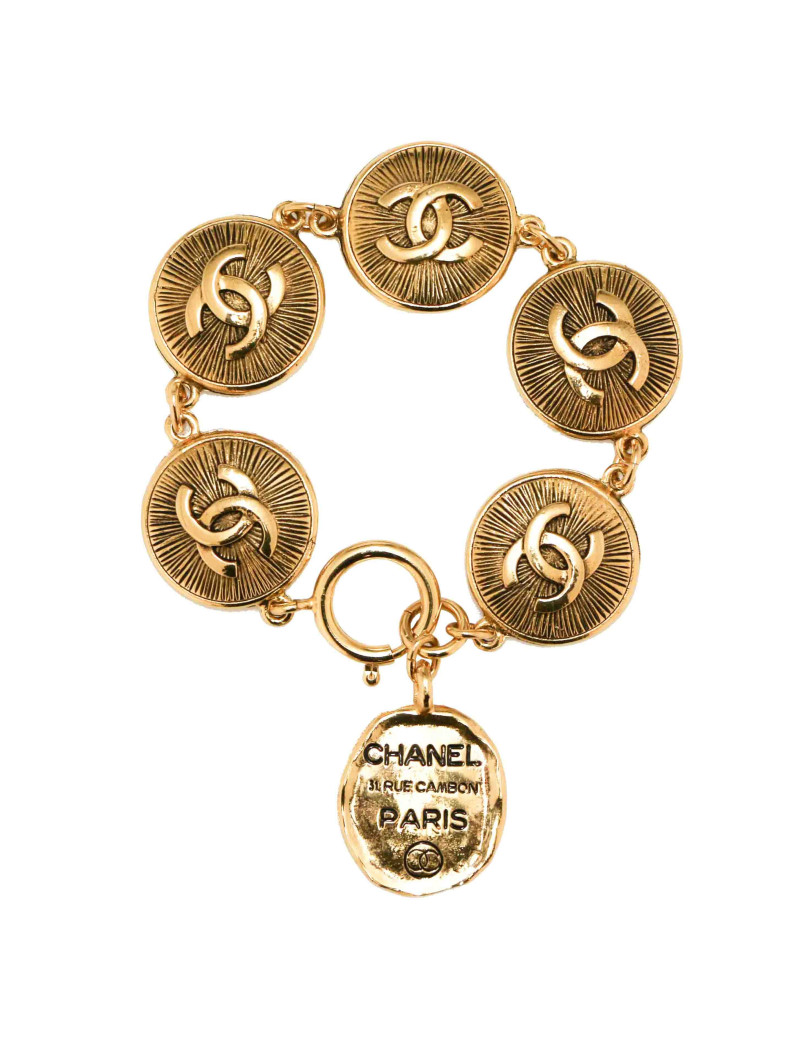 Bracelet vintage CHANEL CC