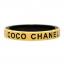 Bracelet rigide CHANEL COCO jaune