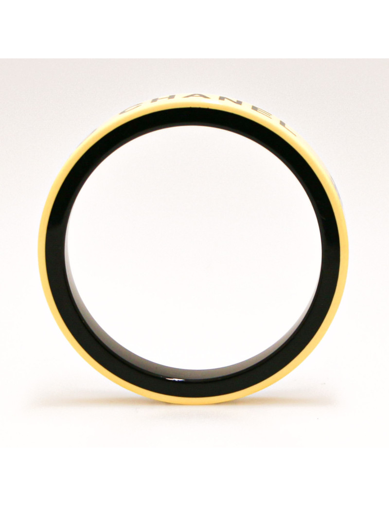 Bracelet rigide CHANEL COCO jaune