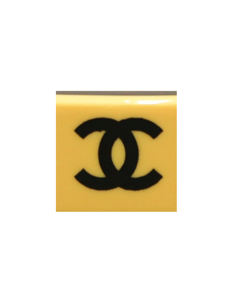 Bracelet rigide CHANEL COCO jaune