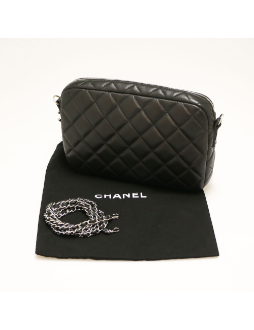Sac CHANEL matelassé noir