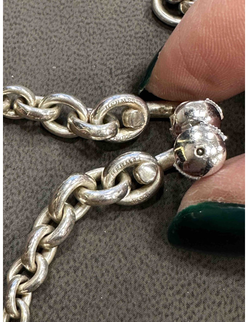 Collier et boucles d'oreilles HERMES