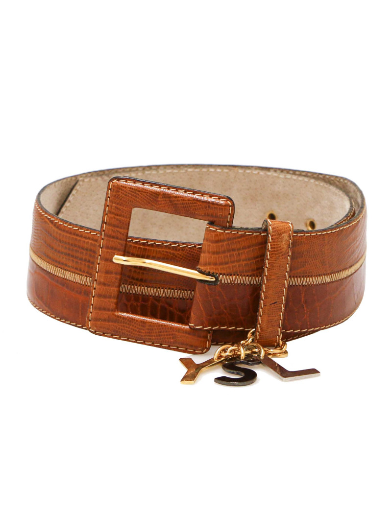 Ceinture YSL SAINT LAURENT cuir 