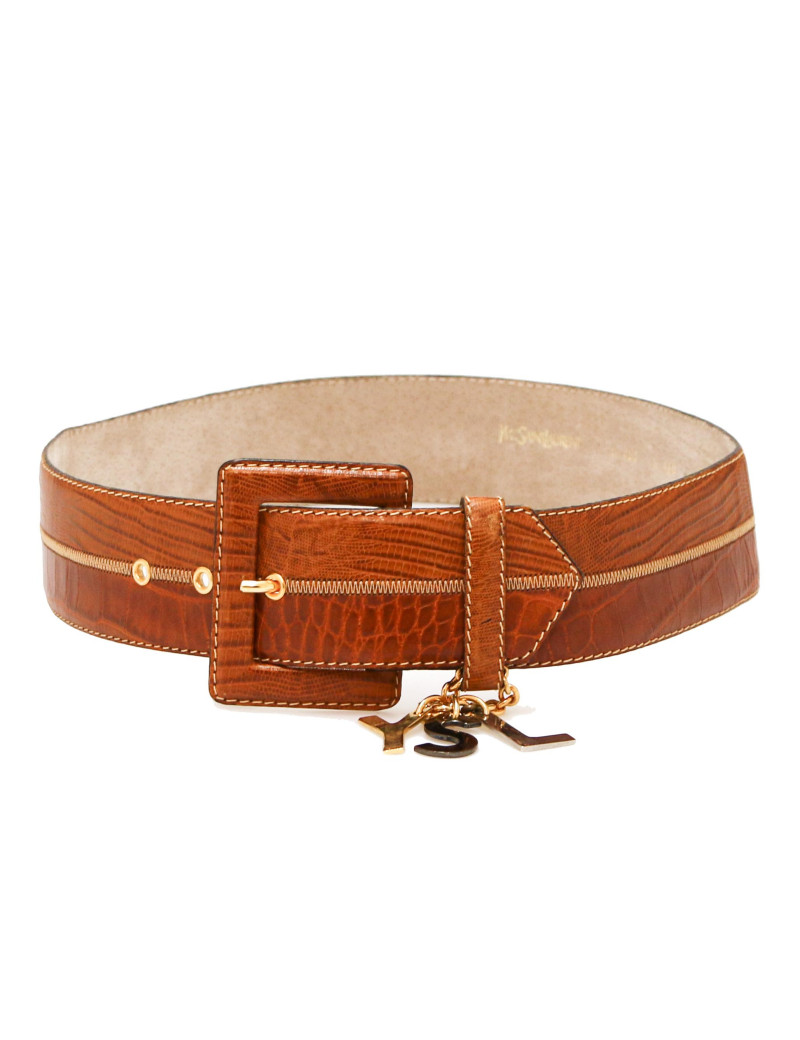 Ceinture YSL SAINT LAURENT cuir 