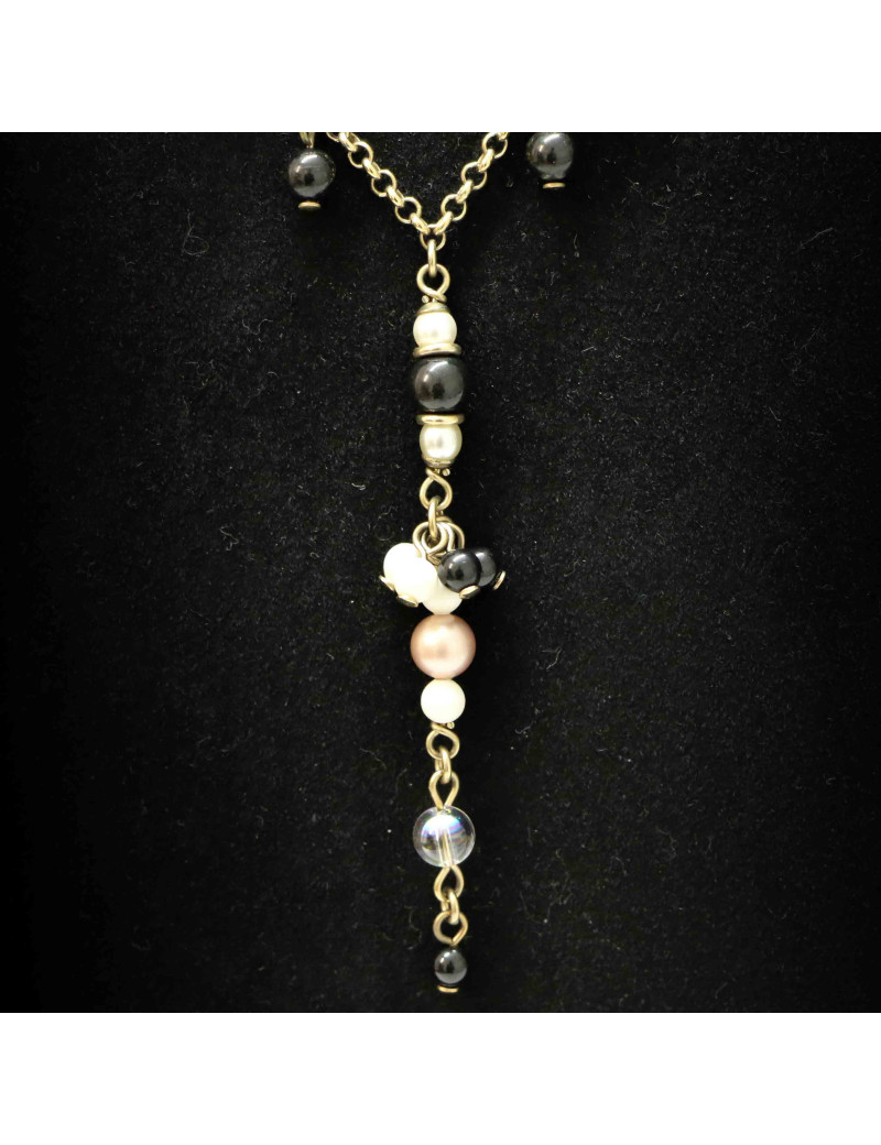 Sautoir CHANEL multirangs 