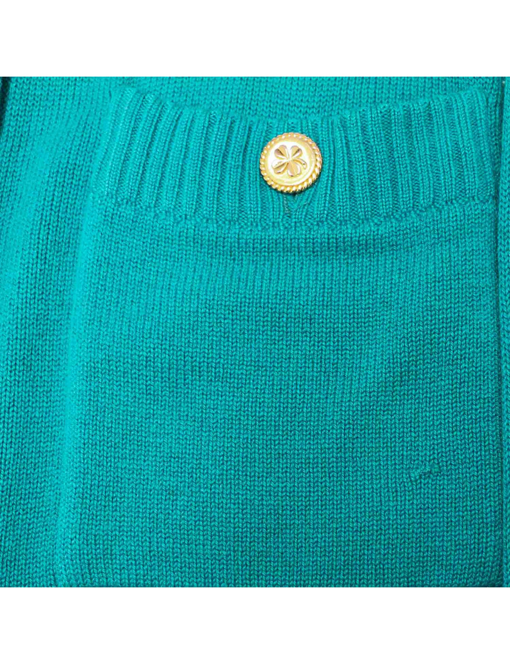 Cardigan T44 CHANEL vert
