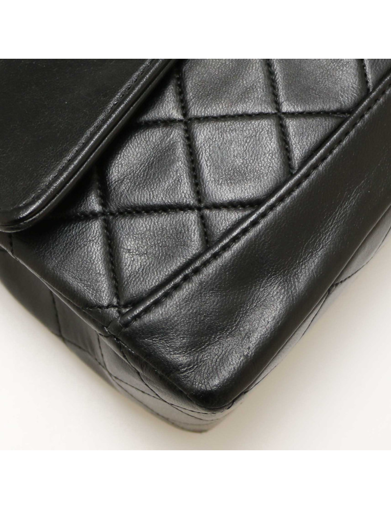 Sac vintage classique CHANEL noir
