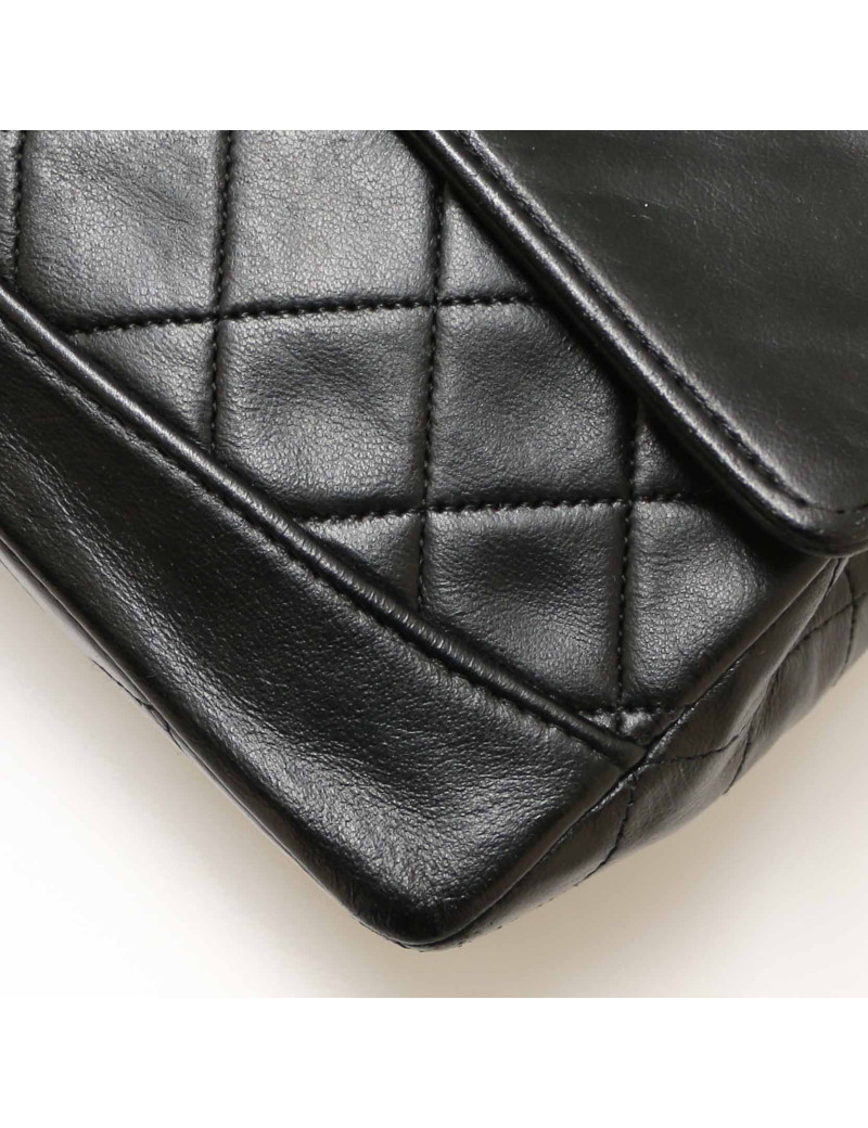 Sac vintage classique CHANEL noir