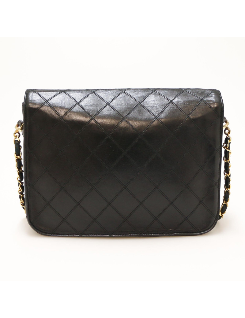 Sac CHANEL  CC cuir noir