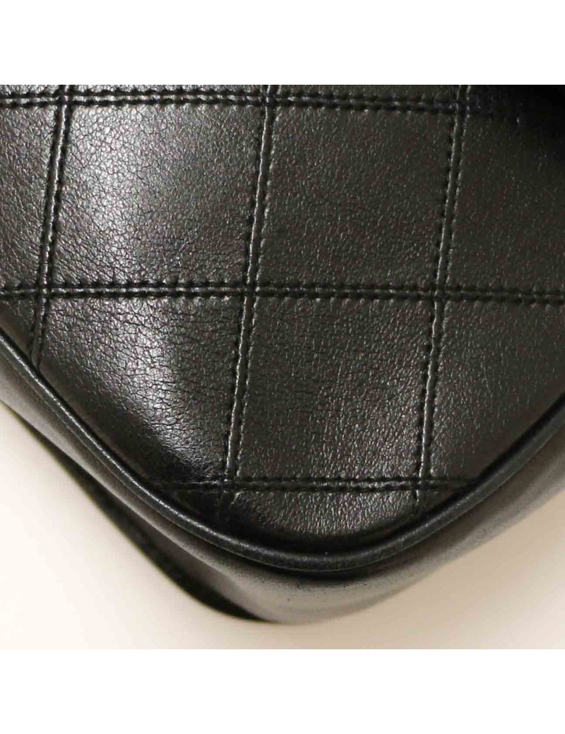 Sac CHANEL  CC cuir noir