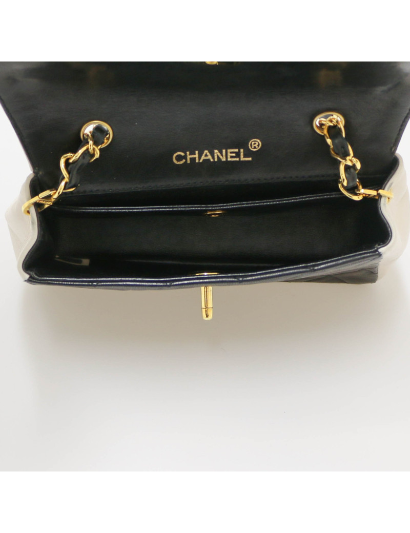 Sac CHANEL occasion bicolore