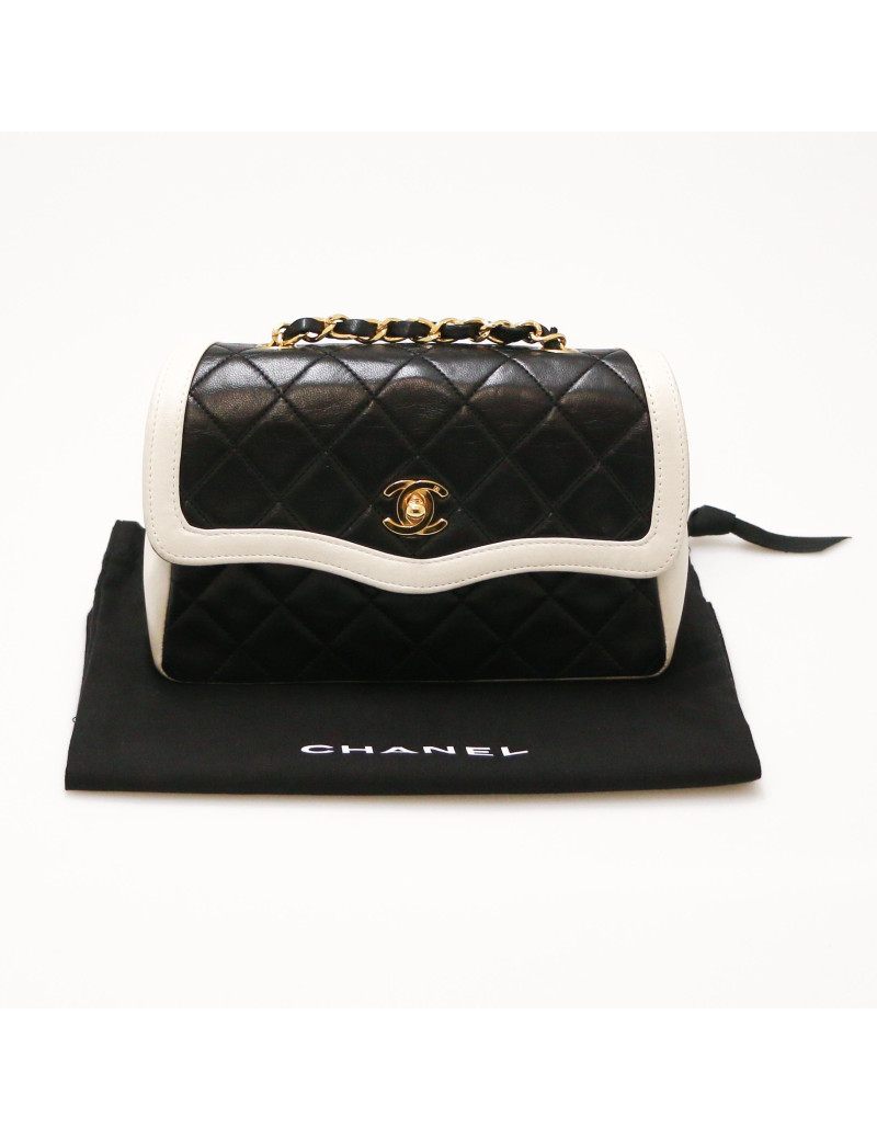 Sac CHANEL occasion bicolore