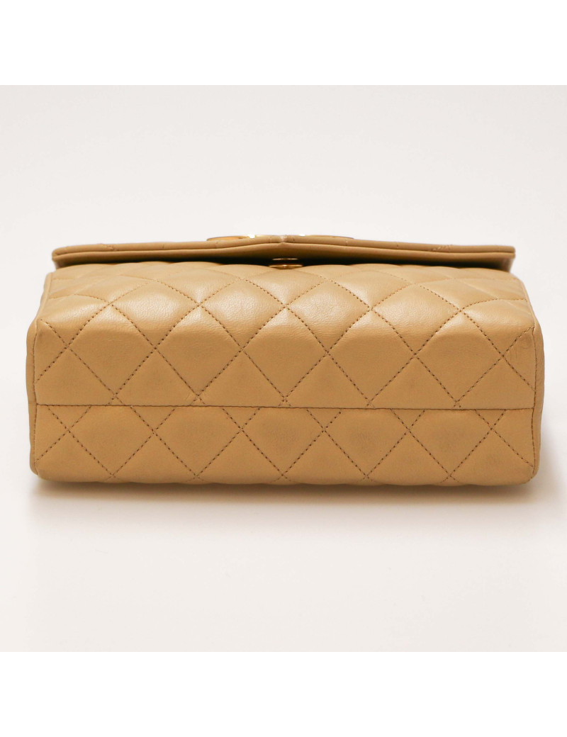 Sac CHANEL beige gros CC