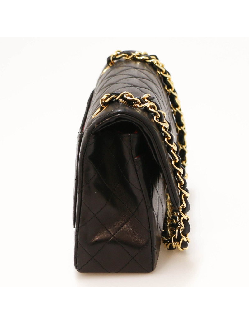 Sac classique CHANEL occasion noir