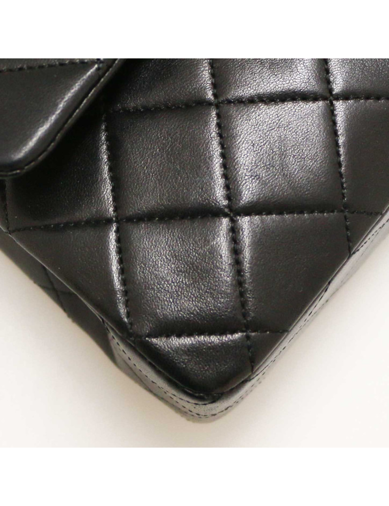 Sac classique CHANEL occasion noir