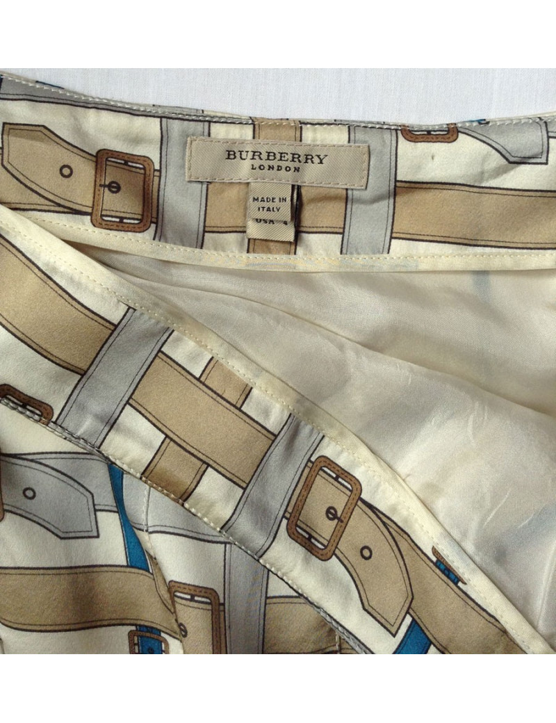 Jupe BURBERRY london T36 soie