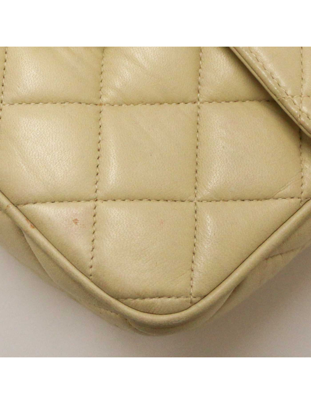 Mini sac Camera CHANEL beige