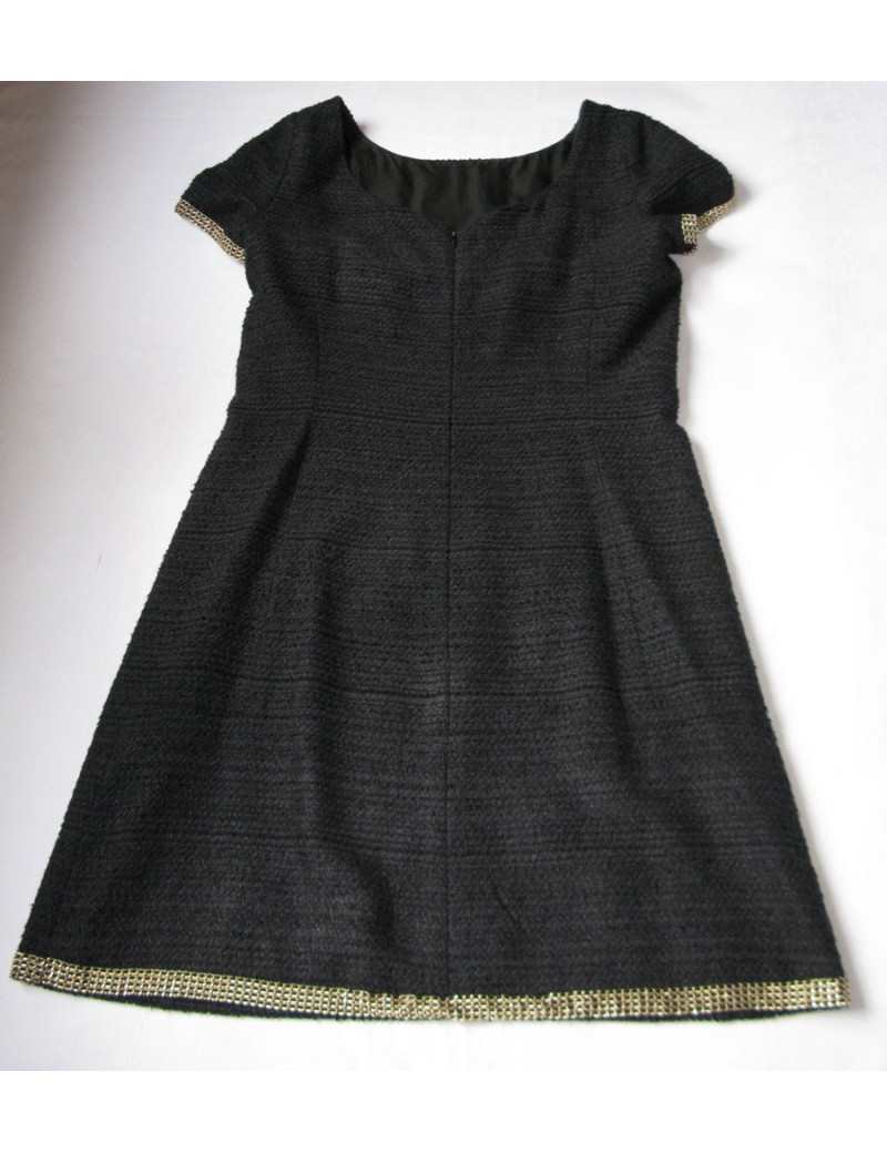 Robe CHANEL collector Chaines dorées t 38