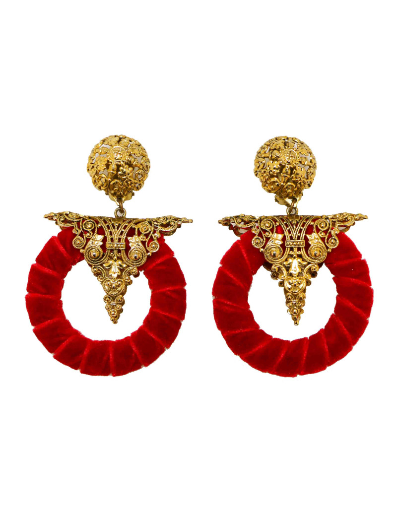 Clips filigrane pendants