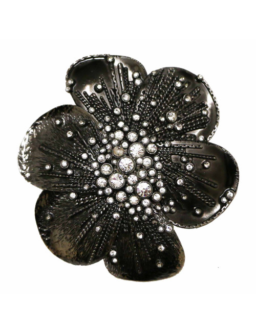 Broche CHANEL Couture noire