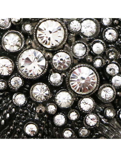 Broche CHANEL Couture noire