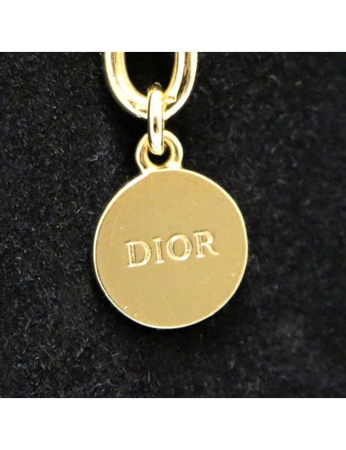 Collier DIOR danseuse étoile chaine gourmette