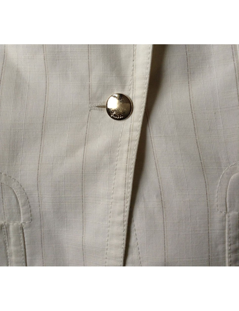 Veste GUCCI blanche rayée T40It