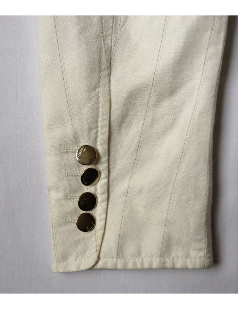 Veste GUCCI blanche rayée T40It