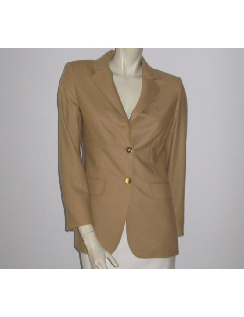 veste LORO PIANA cachemire camel t40 it