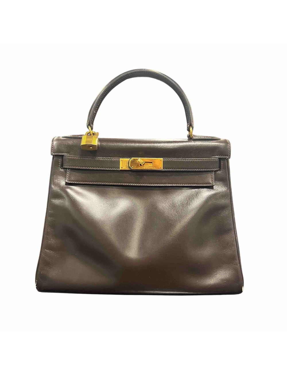 Kelly 28 HERMES marron