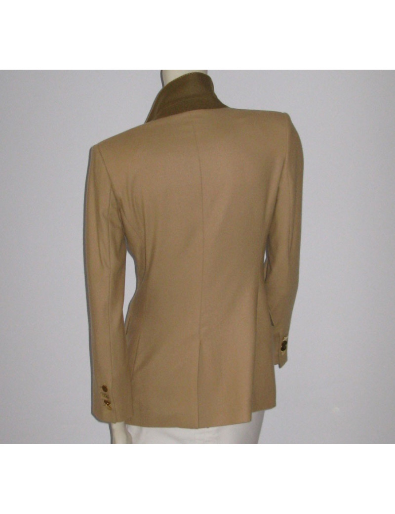 veste LORO PIANA cachemire camel t40 it
