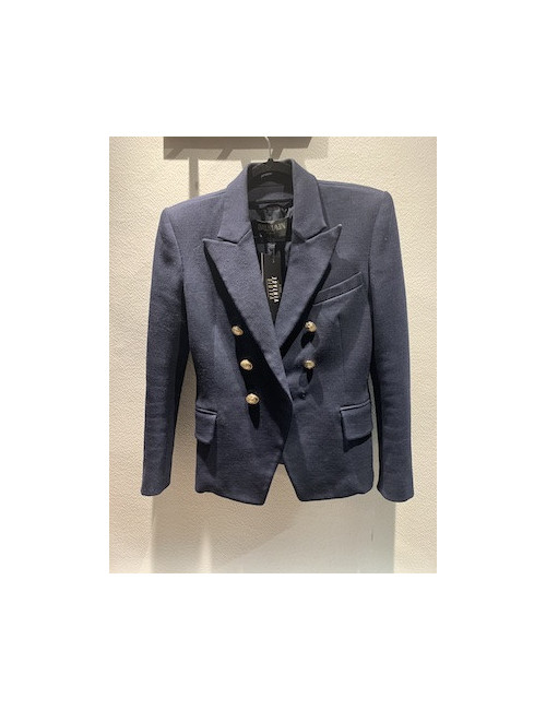 Veste BALMAIN bleu marine