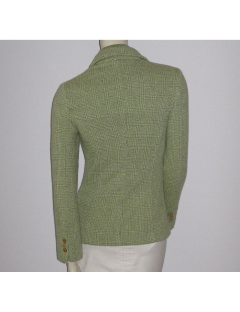 veste FRANCK NAMANI cachemire vert