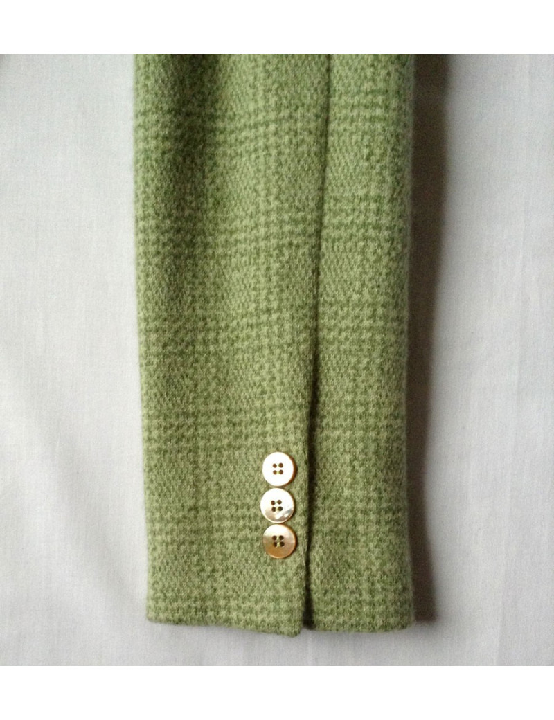 Veste FRANCK NAMANI cachemire vert