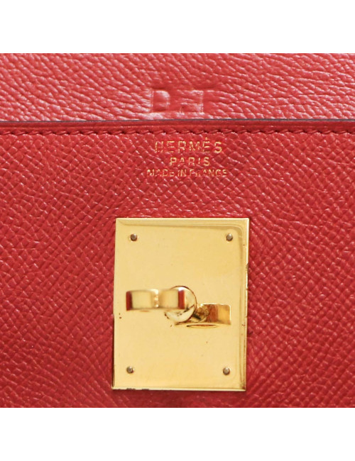 Kelly 32 HERMES rouge