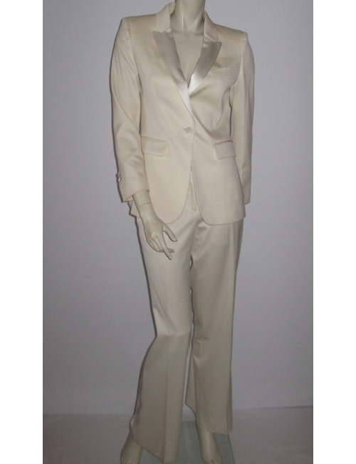 Smoking BURBERRY blanc t 40 it