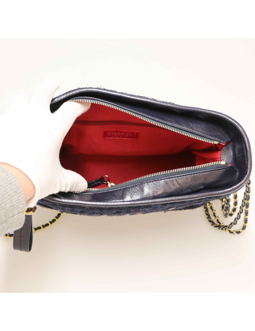 CHANEL Gabrielle  Hobo bag navy blue