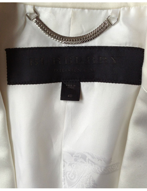 Smoking BURBERRY blanc t 40 it