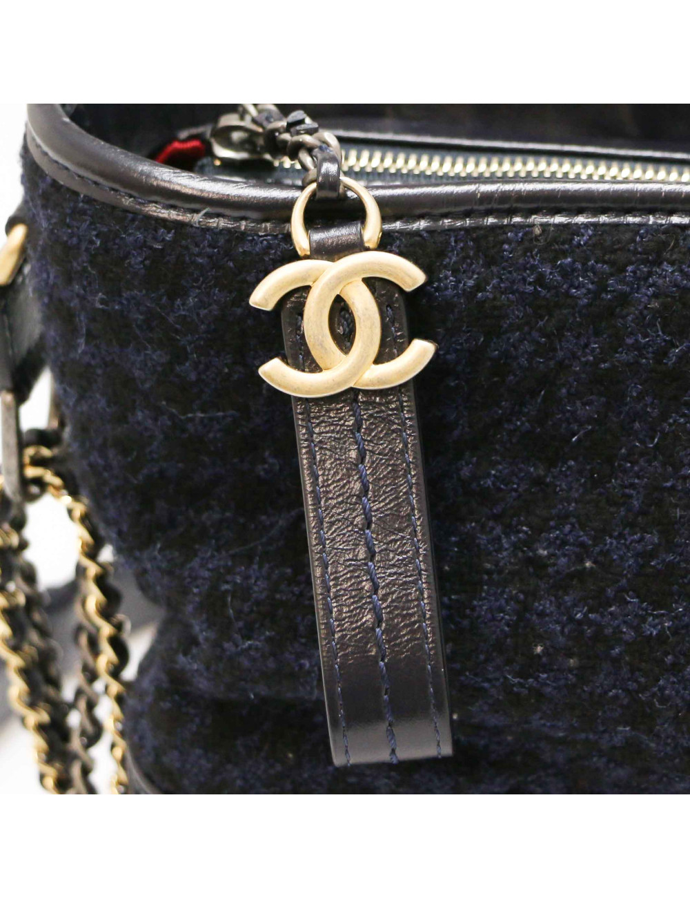 CHANEL Gabrielle  Hobo bag navy blue