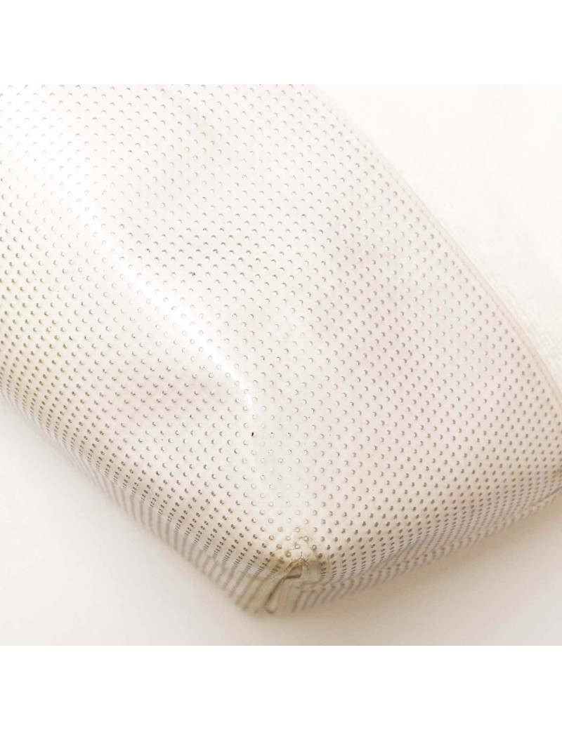 Grand sac de plage CHANEL éponge blanc