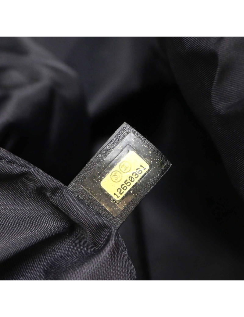 Grand sac de plage CHANEL éponge blanc