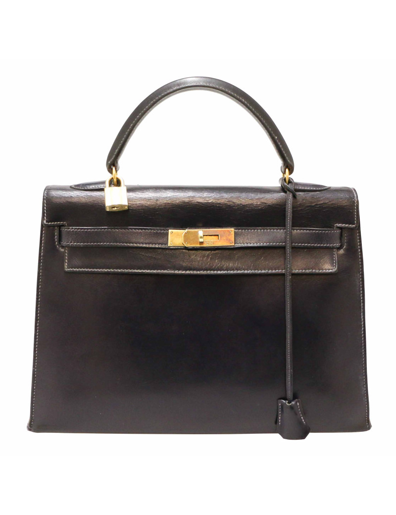 Kelly 32 HERMES cuir box sellier