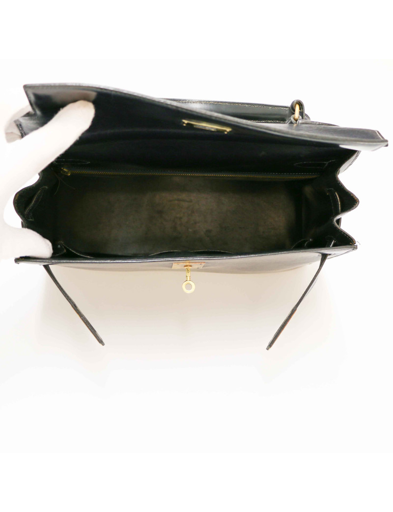 Kelly 32 HERMES cuir box sellier