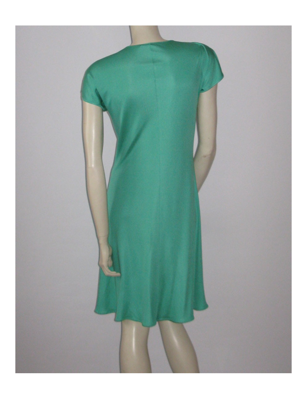 Robe EMILIO PUCCI soie turquoise t38 fr