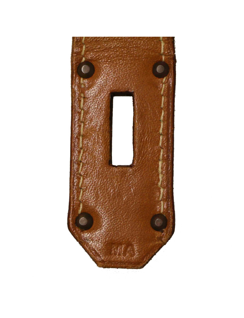 HAC 50 HERMES  toile et cuir