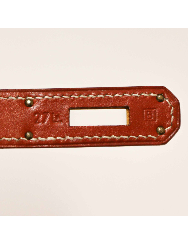 HERMES Birkin 35 Box brick leather