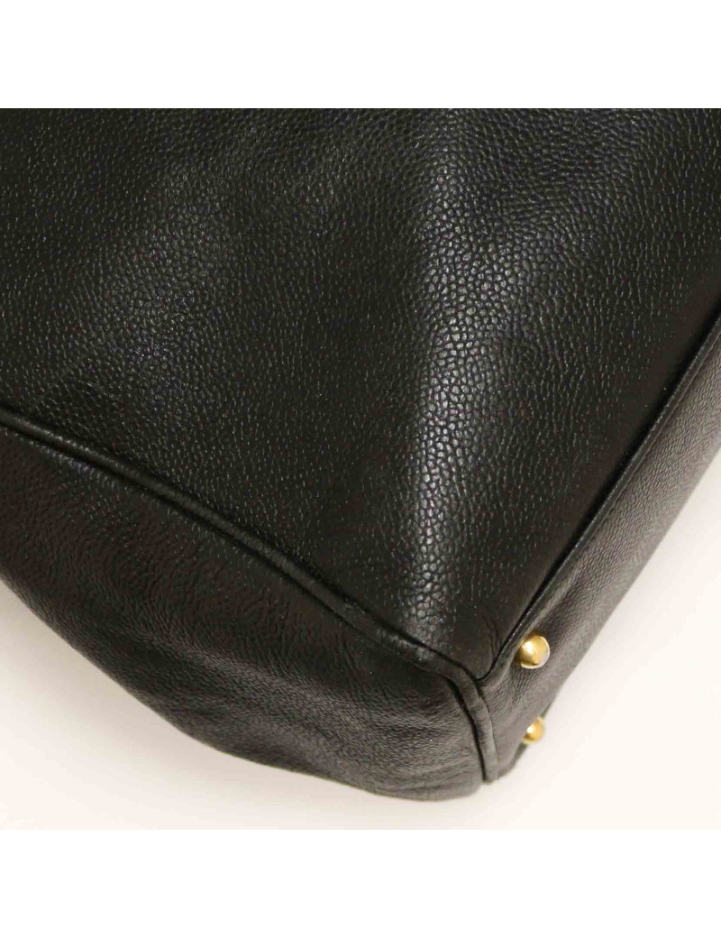 Cabas XL CHANEL cuir caviar grainé