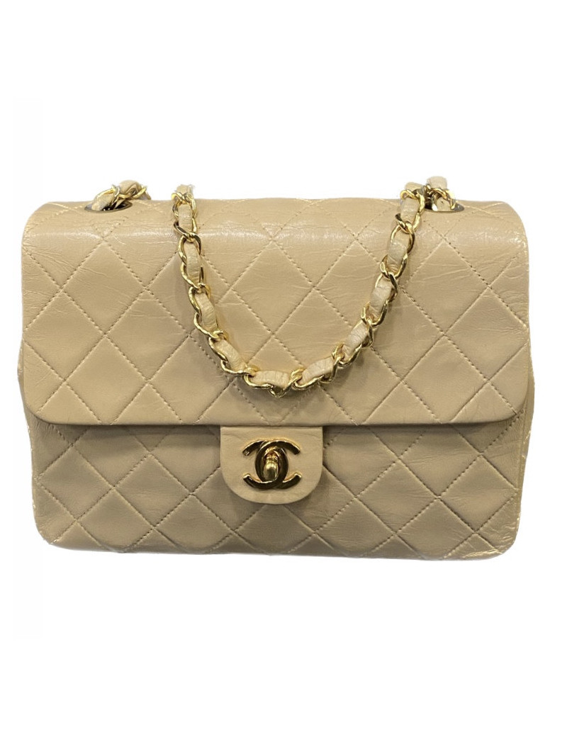 Mini timeless CHANEL beige